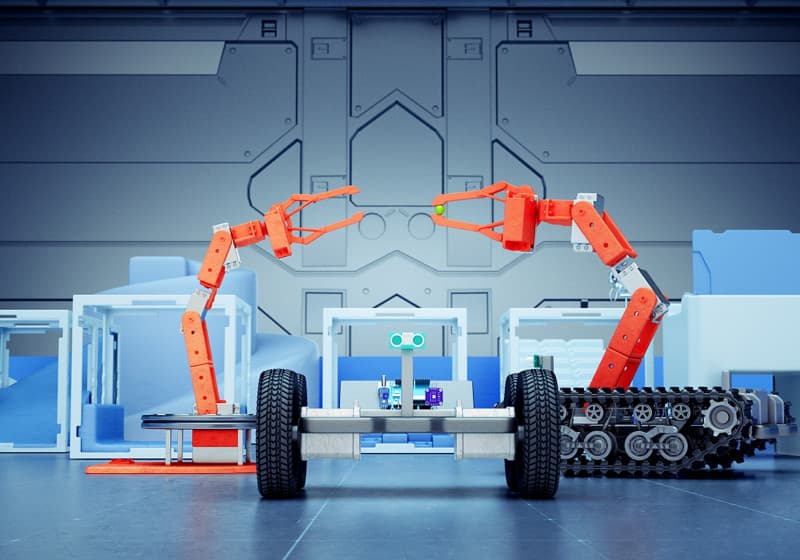 Robocompetition. Robot design screenshot